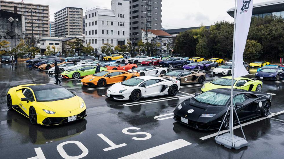 Η μεγαλύτερη μάζωξη Lamborghini στον κόσμο έγινε στη Suzuka!